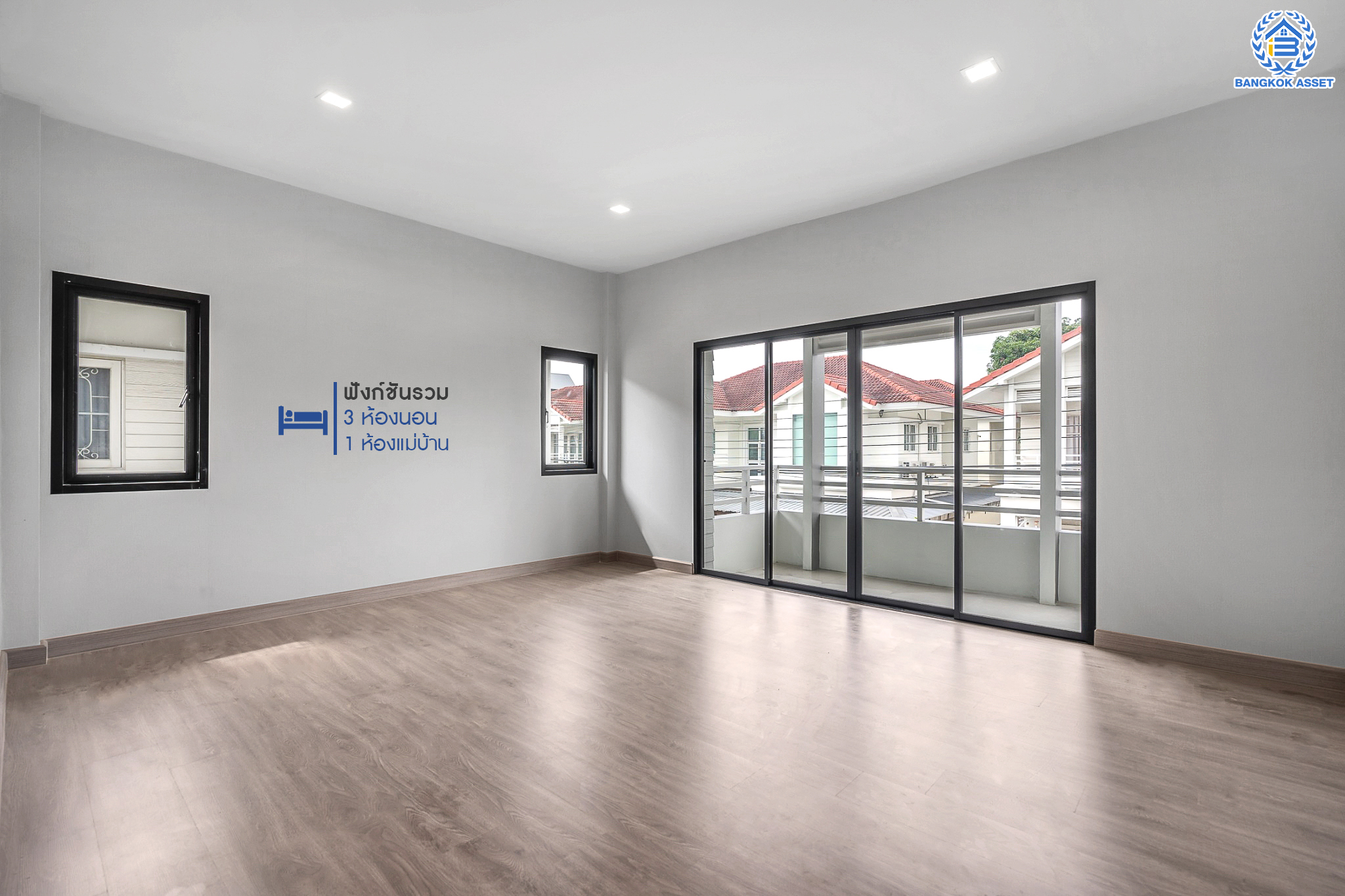 บ้านมือสองตกแต่งใหม่ ม.ปรัชญาการ์เด้นโฮม สุคนธสวัสดิ์ หลังมุม เนื้อที่ 55.9 ตร.ว. ฟังก์ชัน 3 ห้องนอน 4 ห้องน้ำ 1 ห้องแม่บ้าน 2 ที่จอดรถ พร้อม Living Area กว้างขวาง บนทำเลใจกลางเมือง! เชื่อมต่อทั้งถนนประเสริฐมนูญกิจ, เกษตร-นวมินทร์, ลาดพร้าว, รัชโยธินฯ ใกล้ทางด่วนรามอินทรา และรถไฟฟ้าสายสีน้ำตาล "สถานีโรงเรียนสตรีวิทยา2"